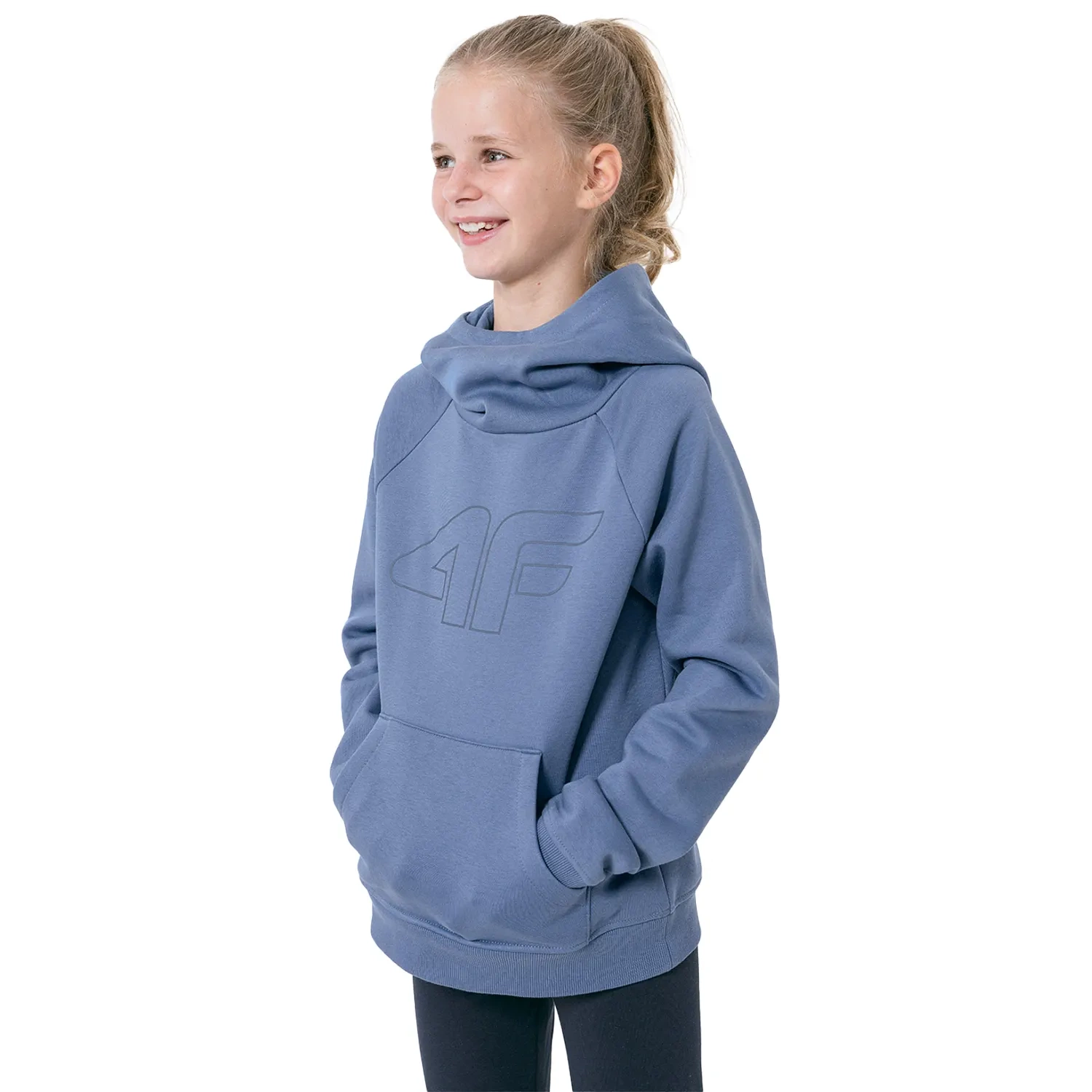 Bluza dziecięca z kapturem 4F HJZ22-JBLD002-32S