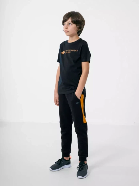 Koszulka dziecięca 4F HJZ22-JTSM003-30S