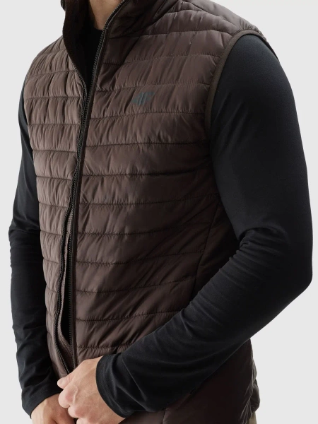 Kurtka męska puchowa bezrękawnik 4F 4FAW23TVESM062-80S