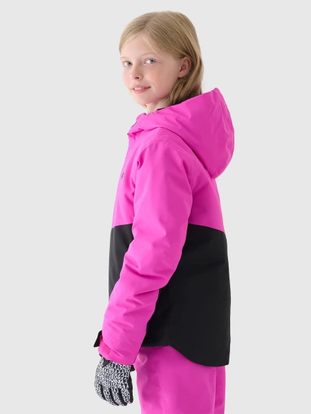 Kurtka dziecięca zimowa narciarska 4F 4FJWAW24TTJAF542-54S