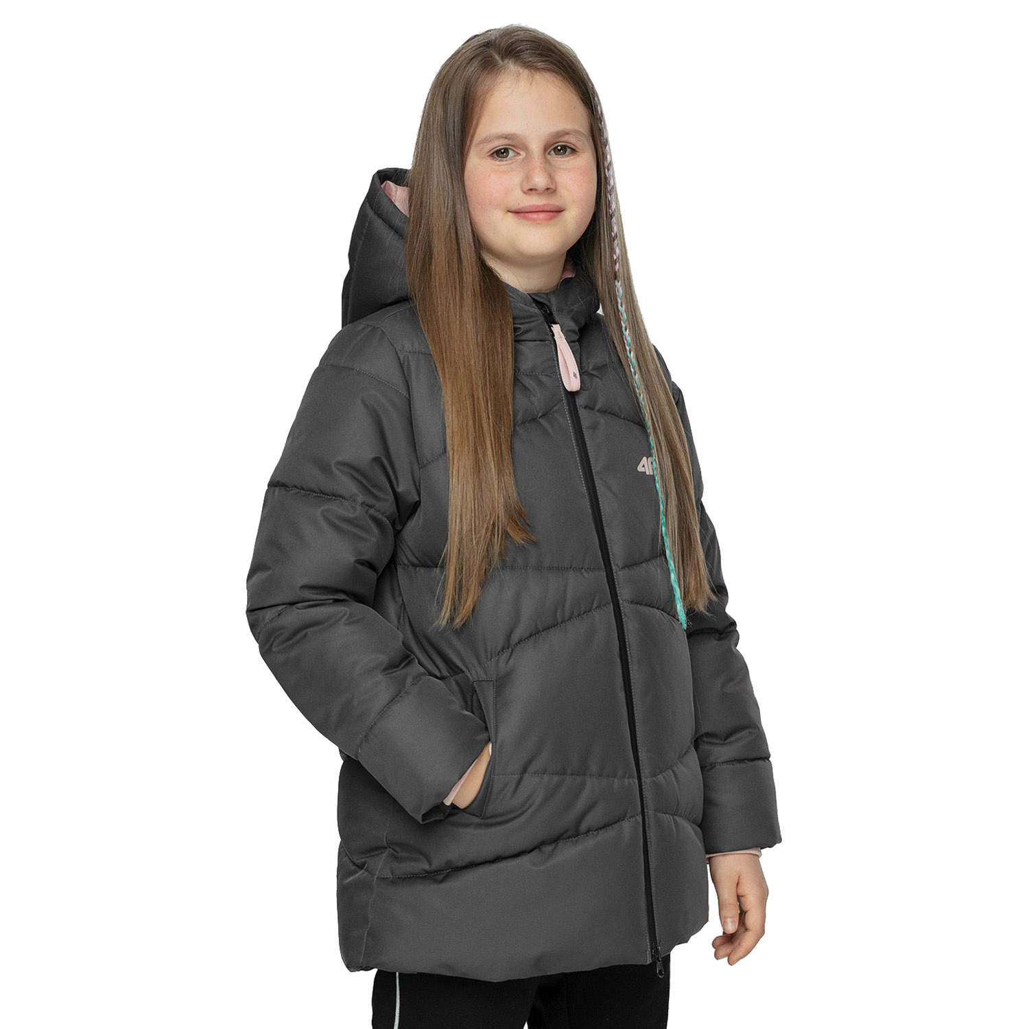 Kurtka dziecięca 4F HJZ21-JKUDP002A-22S