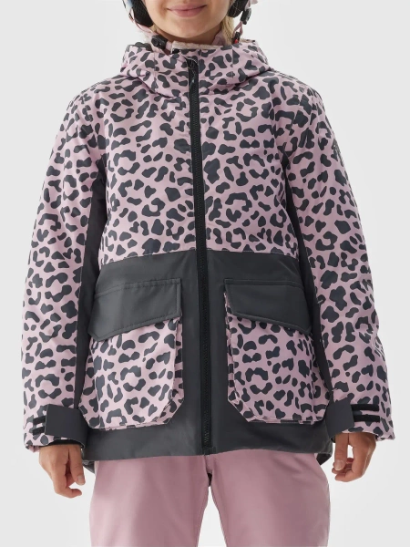 Kurtka dziecięca zimowa narciarska 4F 4FJAW23TTJAF357-90A 