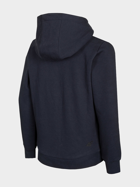 Bluza dziecięca z kapturem rozpinana 4F HJL22-JBLM001-31S