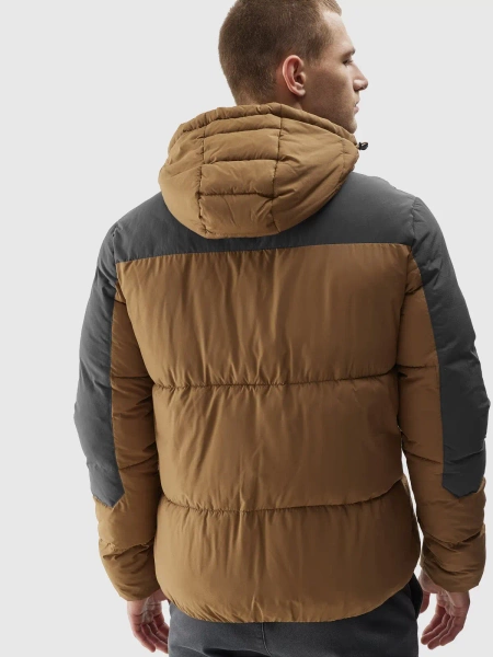 Kurtka męska zimowa puchowa 4F 4FAW23TDJAM244-82S 