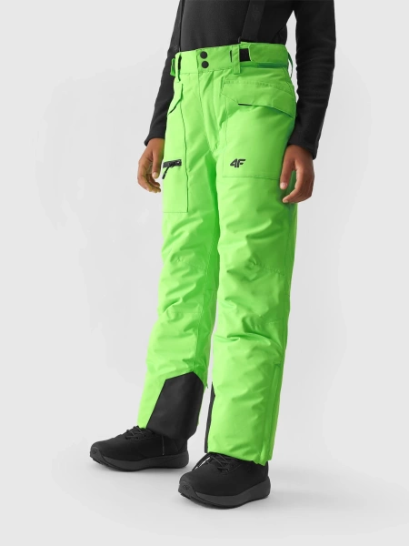 Spodnie dziecięce narciarskie 4F 4FJAW23TFTRM360-41N