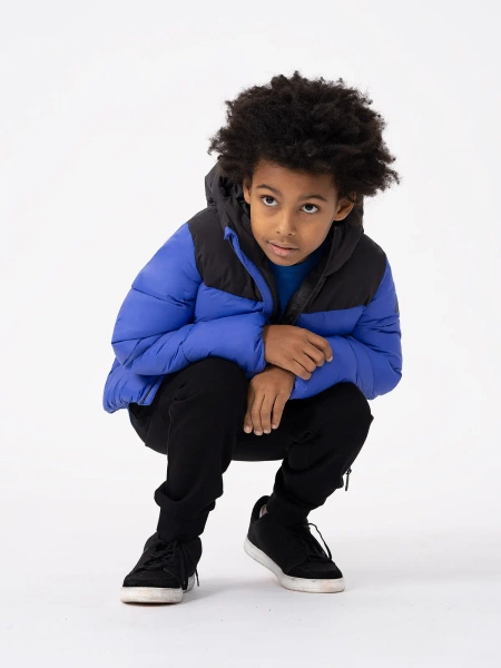 Kurtka dziecięca zimowa puchowa 4F 4FJAW23TDJAM274-36S