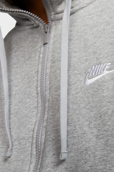 Bluza męska z kapturem rozpinana NIKE NSW CLUB HOODIE BV2645-063