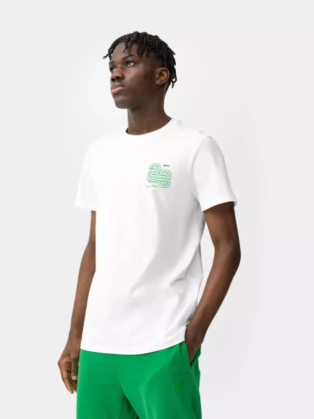 Koszulka męska 4F 4FSS23TTSHM312-10S