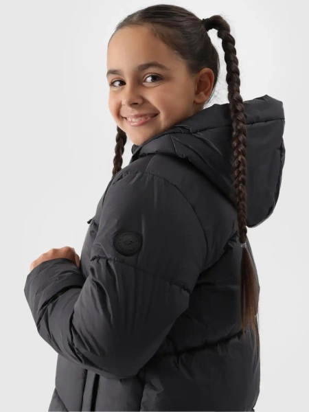 Kurtka dziecięca zimowa puchowa 4F 4FJWAW24TDJAF455-20S