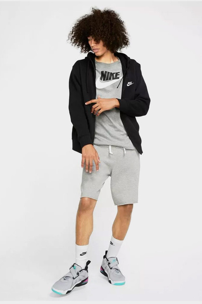 Bluza męska z kapturem rozpinana NIKE NSW CLUB HOODIE BV2645-010