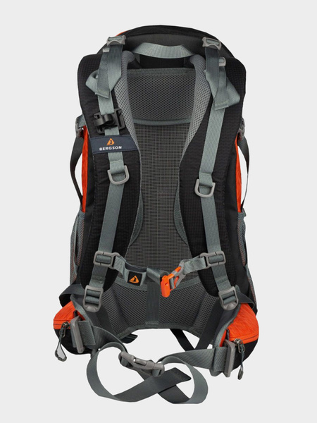 Plecak turystyczny BERGSON MOLDE 30 BLACK/ORANGE