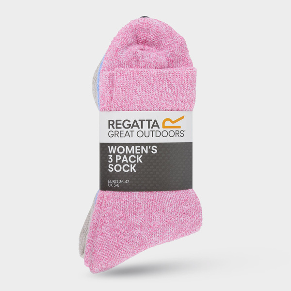 Skarpety damskie REGATTA RWH017-5ZX 36-42 3PAK