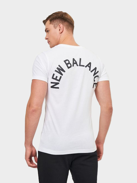 Koszulka męska NEW BALANCE MT11985-WT