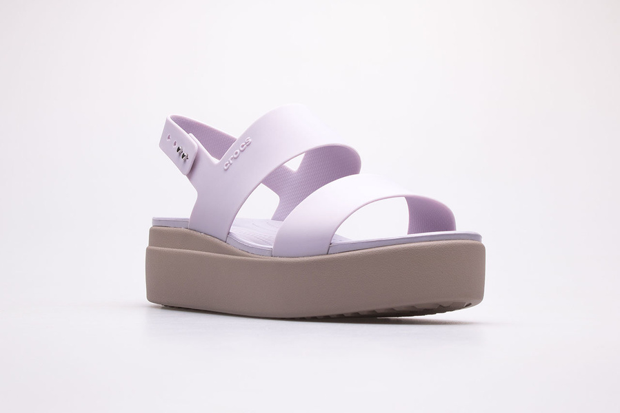 Sandały damskie Crocs Brooklyn Low Wedge 206453-5PV