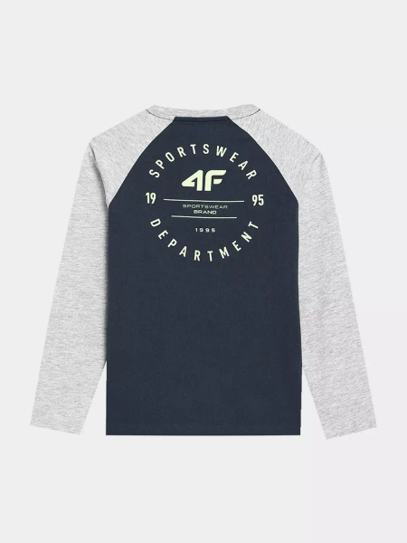 Koszulka dziecięca 4F 4FJSS23TLONM058-31S