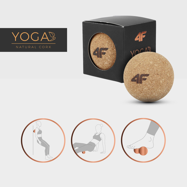 Piłka do masażu 4F H4L22-AKS005-83S