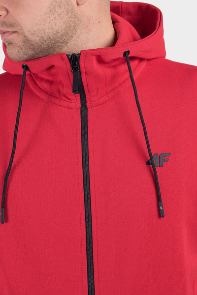 Bluza męska z kapturem rozpinana 4F NOSH4-BLM004-62S