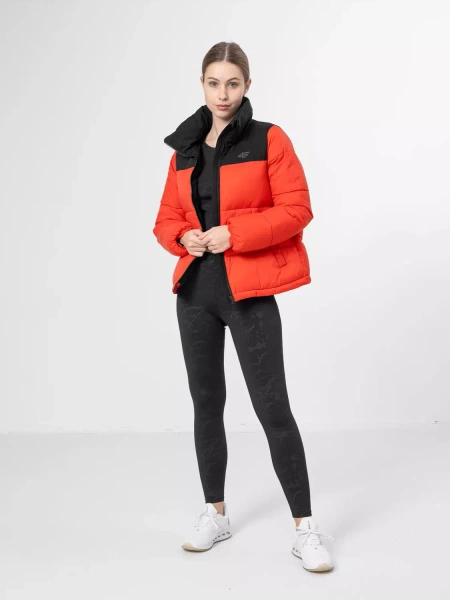 Kurtka damska zimowa puchowa 4F H4Z22-KUDP014-62S