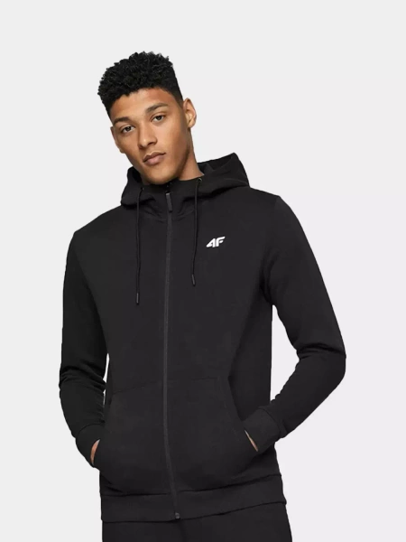 Bluza męska z kapturem rozpinana 4F 4FAW22TSWSM502-20S