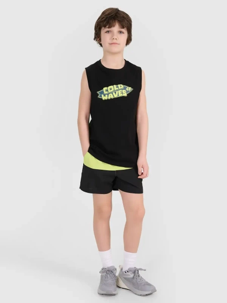 Koszulka dziecięca 4F 4FJWSS25TSLEM164-20S