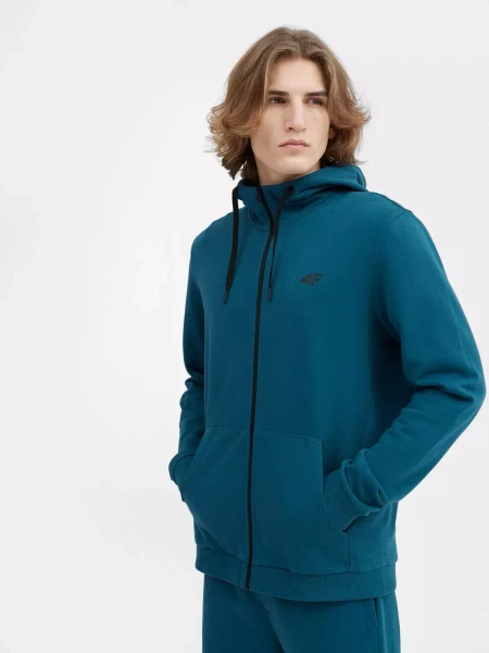 Bluza męska z kapturem rozpinana 4F 4FSS23TSWSM354-32S