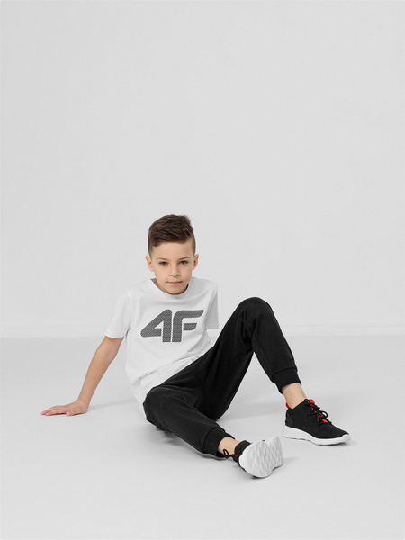 Koszulka dziecięca 4F JUNIOR HJL22-JTSM002-10S
