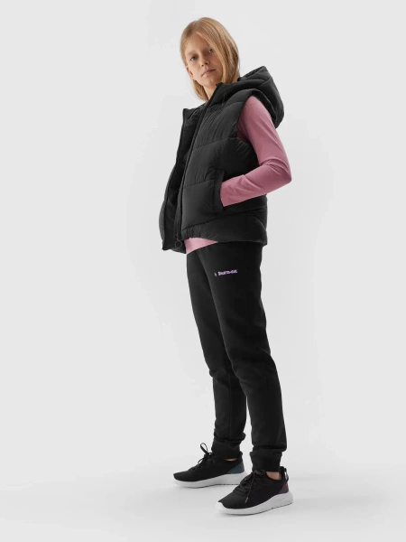 Kurtka dziecięca bezrękawnik 4F 4FJAW23TVJAF045-21S 