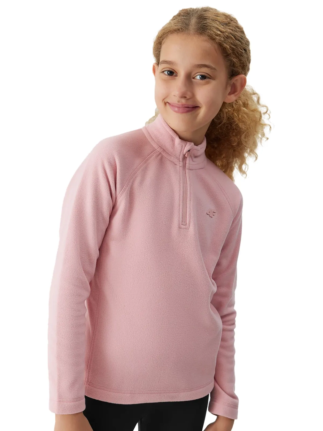 Bluza dziecięca polarowa 4F 4FJAW23UFLEF033-56S