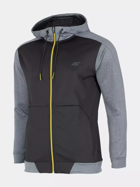 Bluza męska z kapturem rozpinana funkcyjna 4F H4Z22-BLMF010-20S