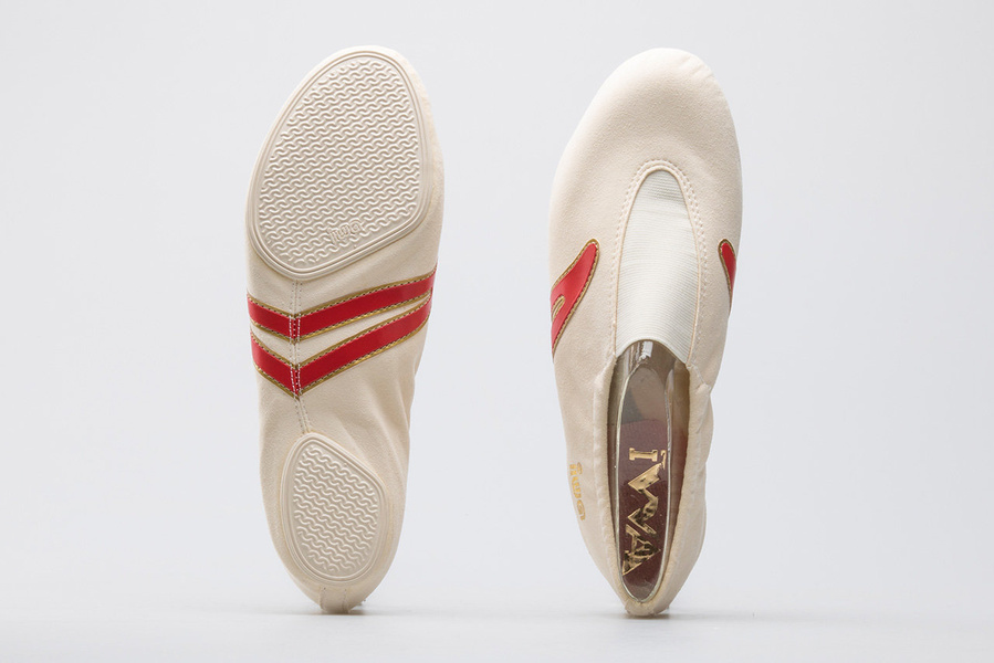 Baletki gimnastyczne IWA 502 kremowe