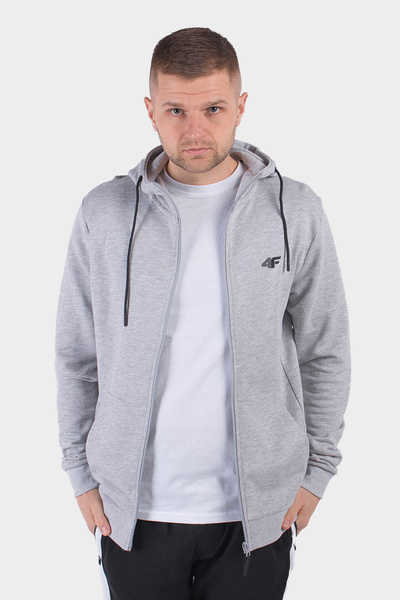 Bluza męska z kapturem rozpinana 4F NOSH4-BLM004-27M