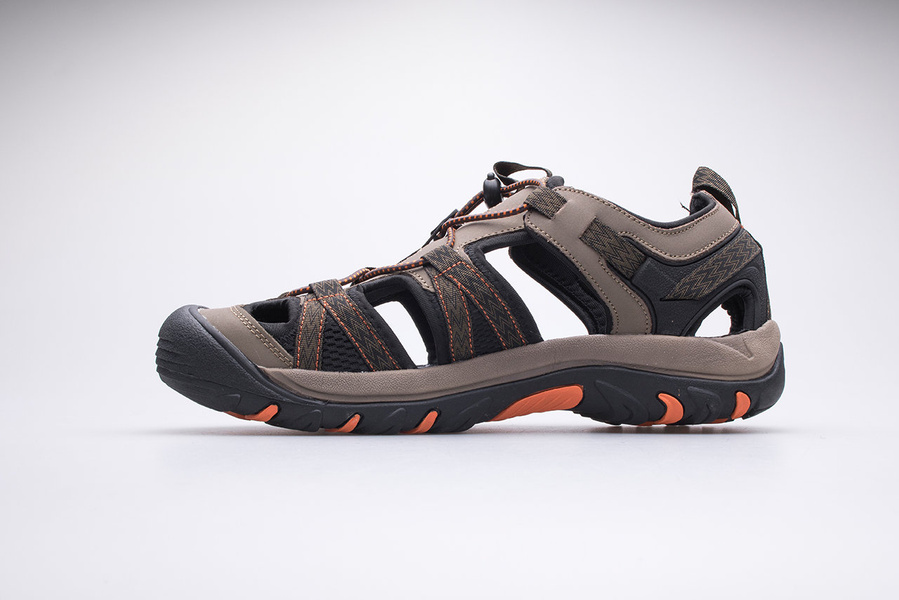 Sandały męskie trekkingowe BERGSON SOBAT Hiking BRG00128 khaki
