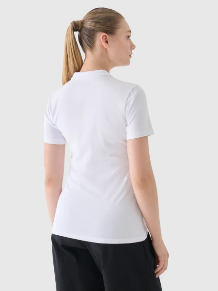 Koszulka damska polo 4F 4FWMM00TPTSF317-10S