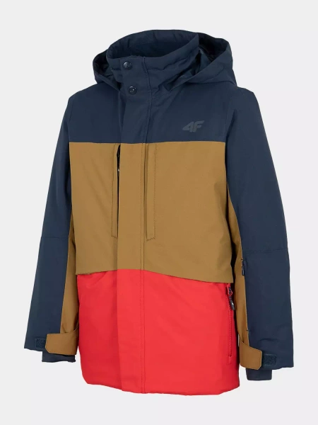 Kurtka dziecięca narciarska 4F HJZ22-JKUMN004-91S