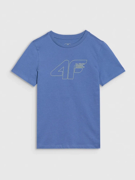 Koszulka dziecięca 4F 4FJWSS25TTSHM2185-34S
