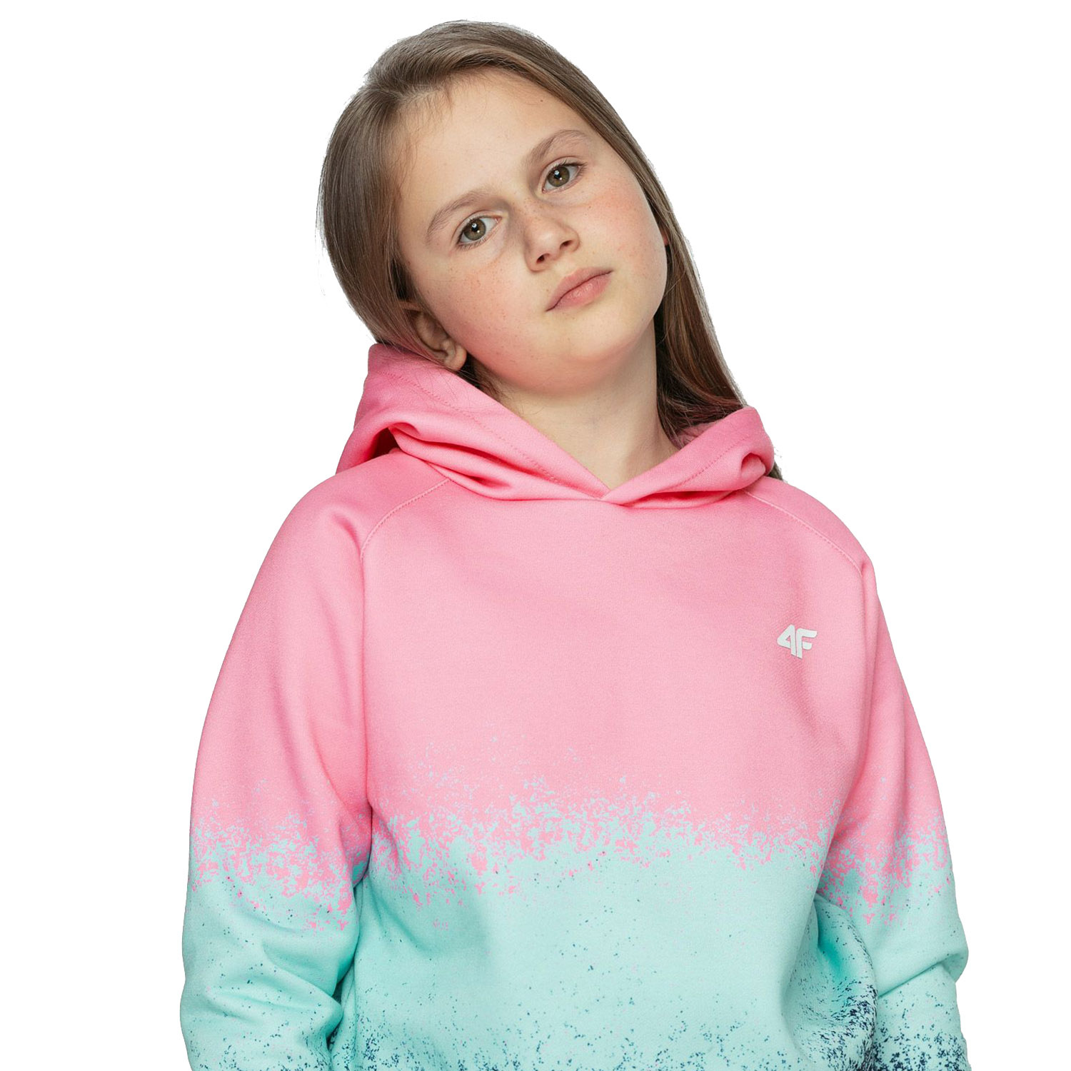 Bluza dziecięca z kapturem 4F HJZ21-JBLD003-90S