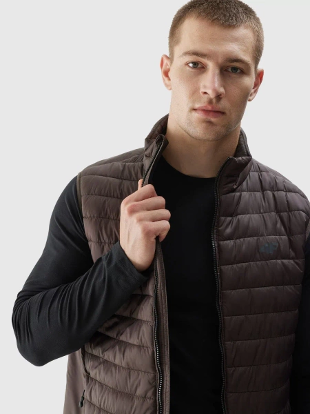 Kurtka męska puchowa bezrękawnik 4F 4FAW23TVESM062-80S