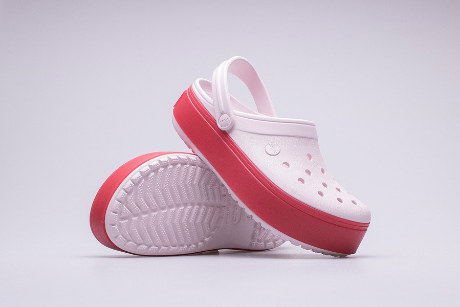 Chodaki Crocs Crocband Platform Clog 205434-6QB