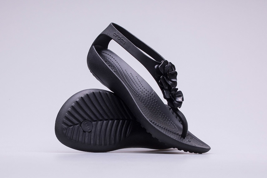 Sandały Crocs Serena Embellish Flip 205600-060