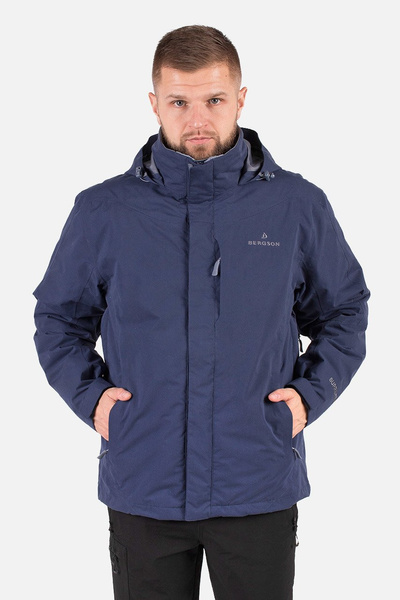 Kurtka męska Bergson Aspect Stx 3w1 Majolica Navy