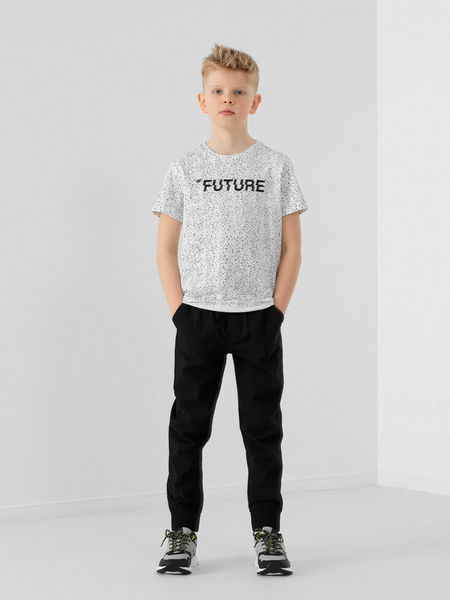 Koszulka dziecięca 4F JUNIOR HJL22-JTSM008-10A