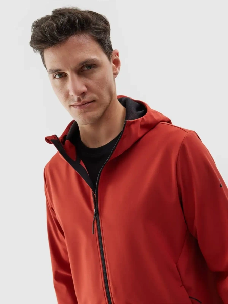 Kurtka męska softshell wiatroodporna 4F 4FWAW24TSOFM283-61S