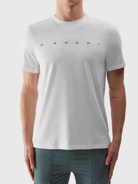 Koszulka męska 4F 4FWSS24TTSHM1283-10S