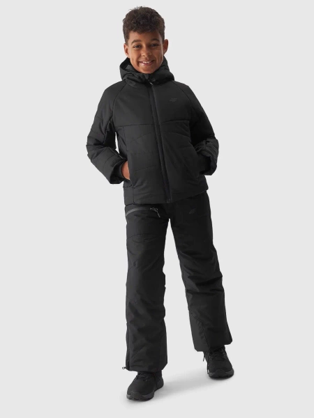 Kurtka dziecięca zimowa puchowa narciarska 4F 4FJAW23TTJAM298-21S