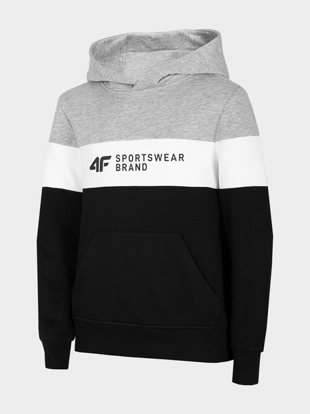 Bluza dziecięca z kapturem 4F JUNIOR HJL22-JBLM003-27M