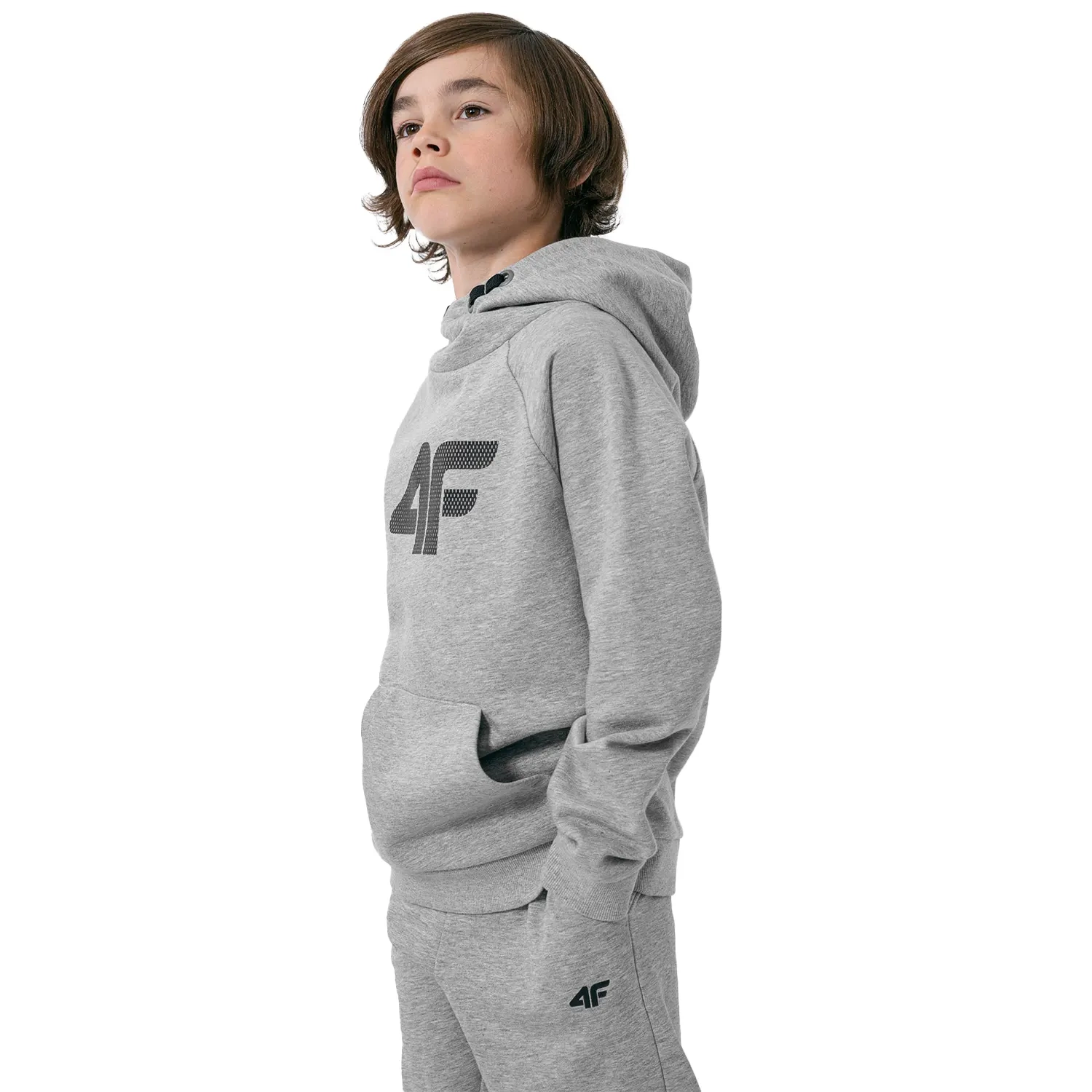 Bluza dziecięca z kapturem 4F HJZ22-JBLM002-25M