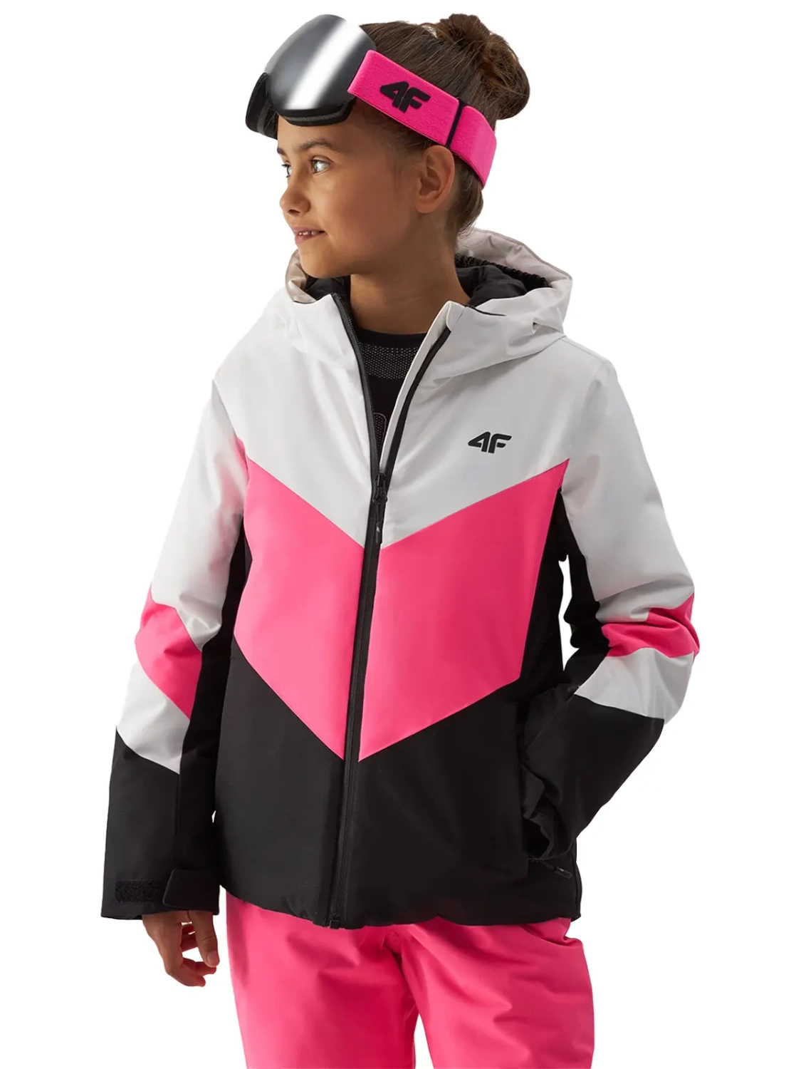 Kurtka dziecięca zimowa narciarska 4F 4FJAW23TTJAF294-55N