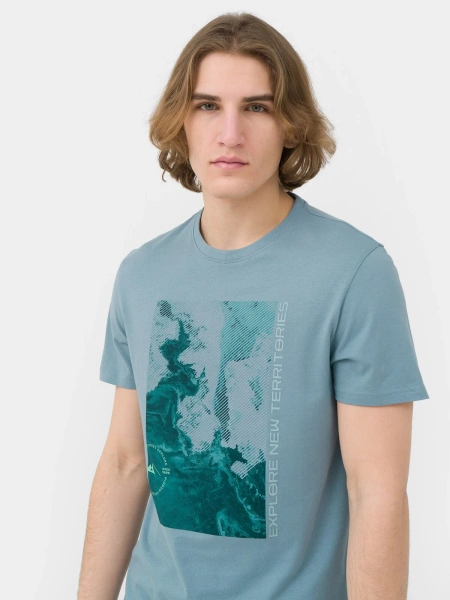 Koszulka męska 4F 4FSS23TTSHM485-34S