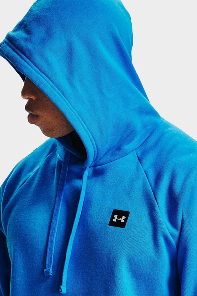 Bluza męska z kapturem Under Armour RIVAL HOODIE 1357092-428