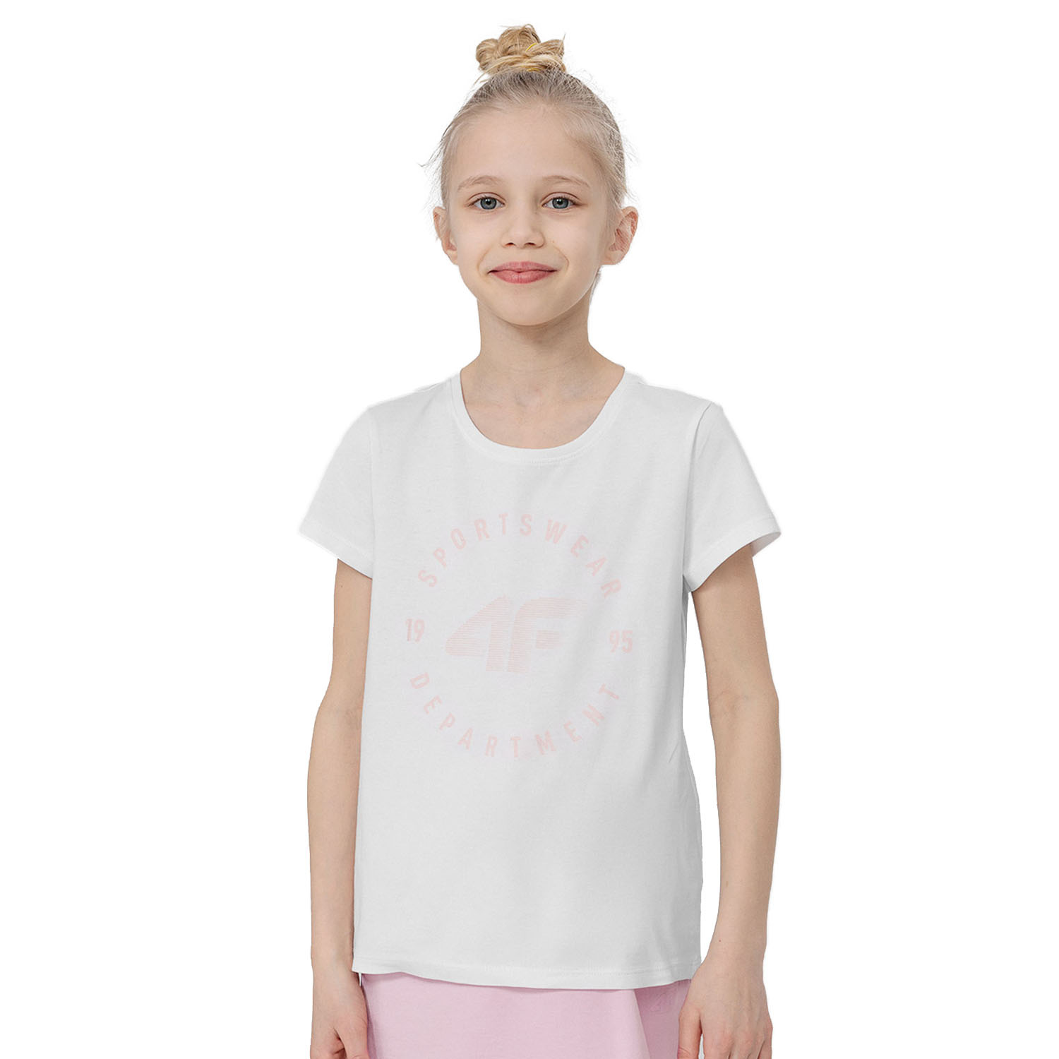 Koszulka dziecięca 4F JUNIOR HJL22-JTSD003-10S